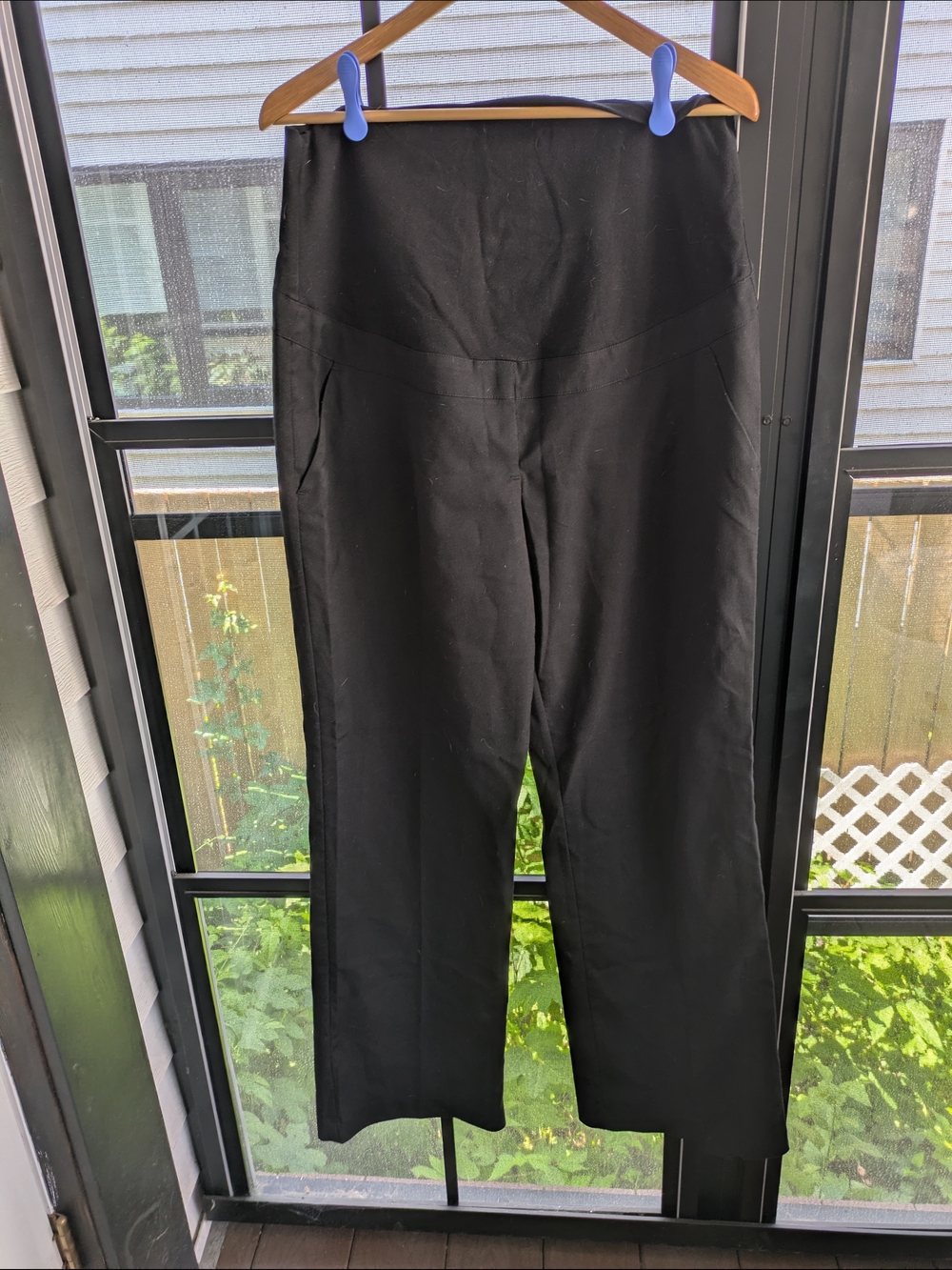 Thyme Maternity Black Dress Pants